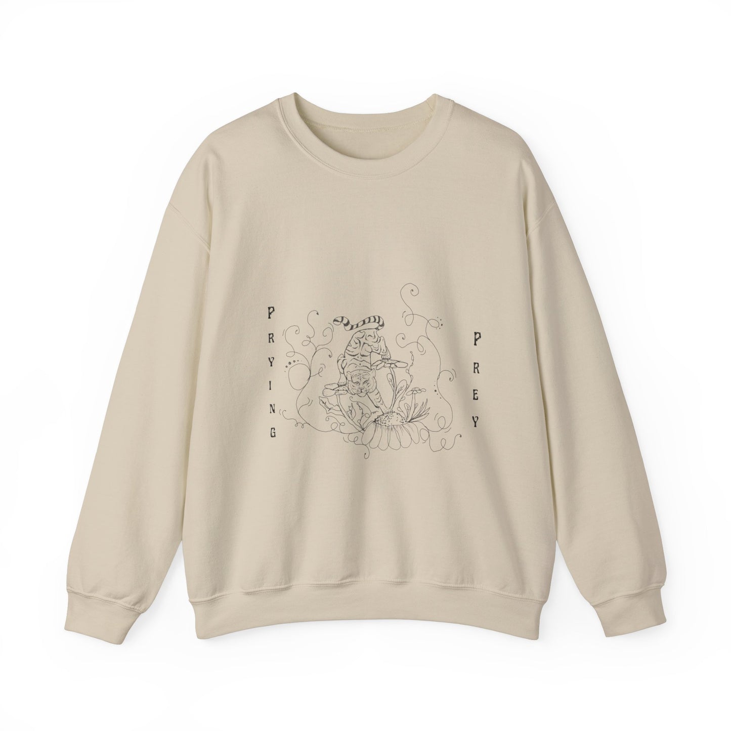 The prying tiger sweatshirt