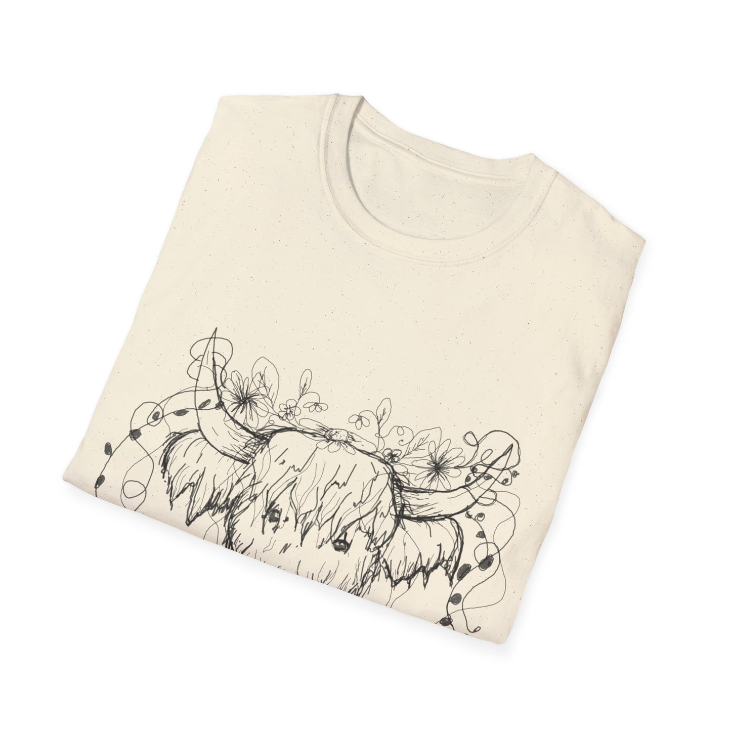 Highland cow Tee