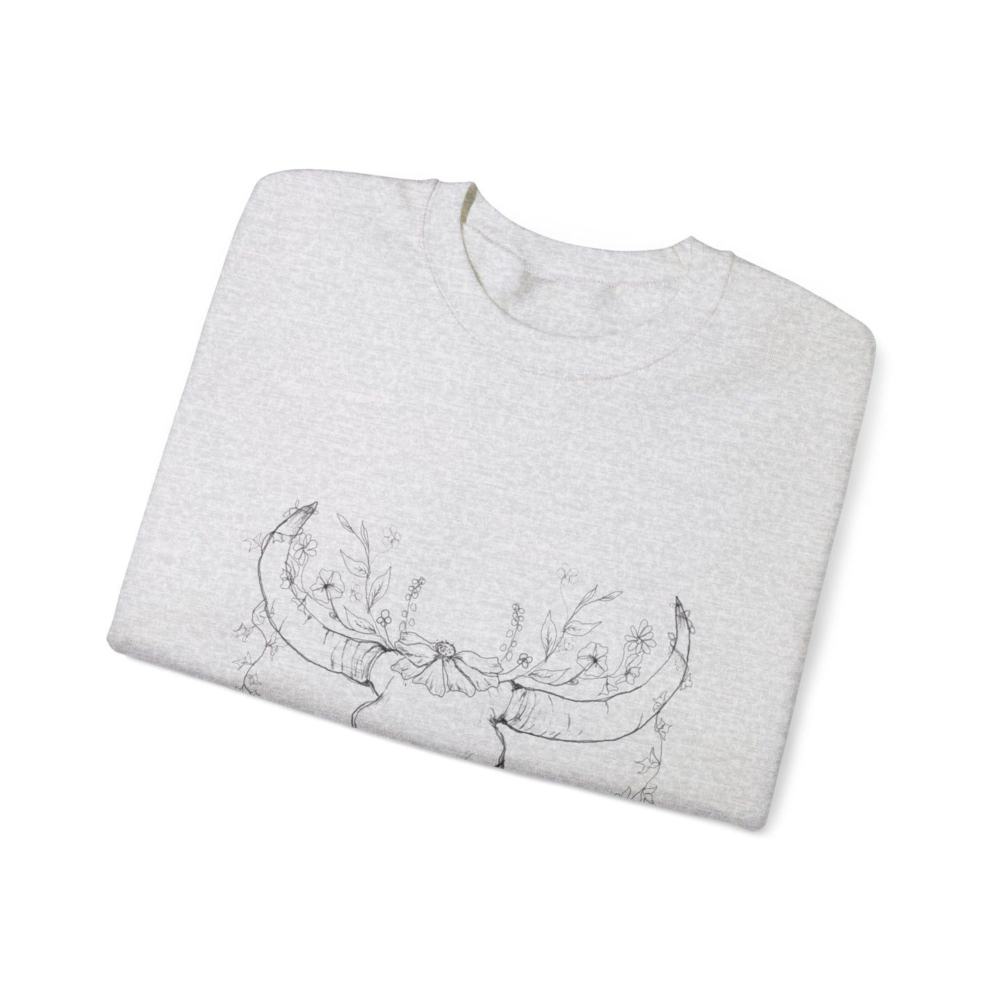 Stag and Flower sweatshirt