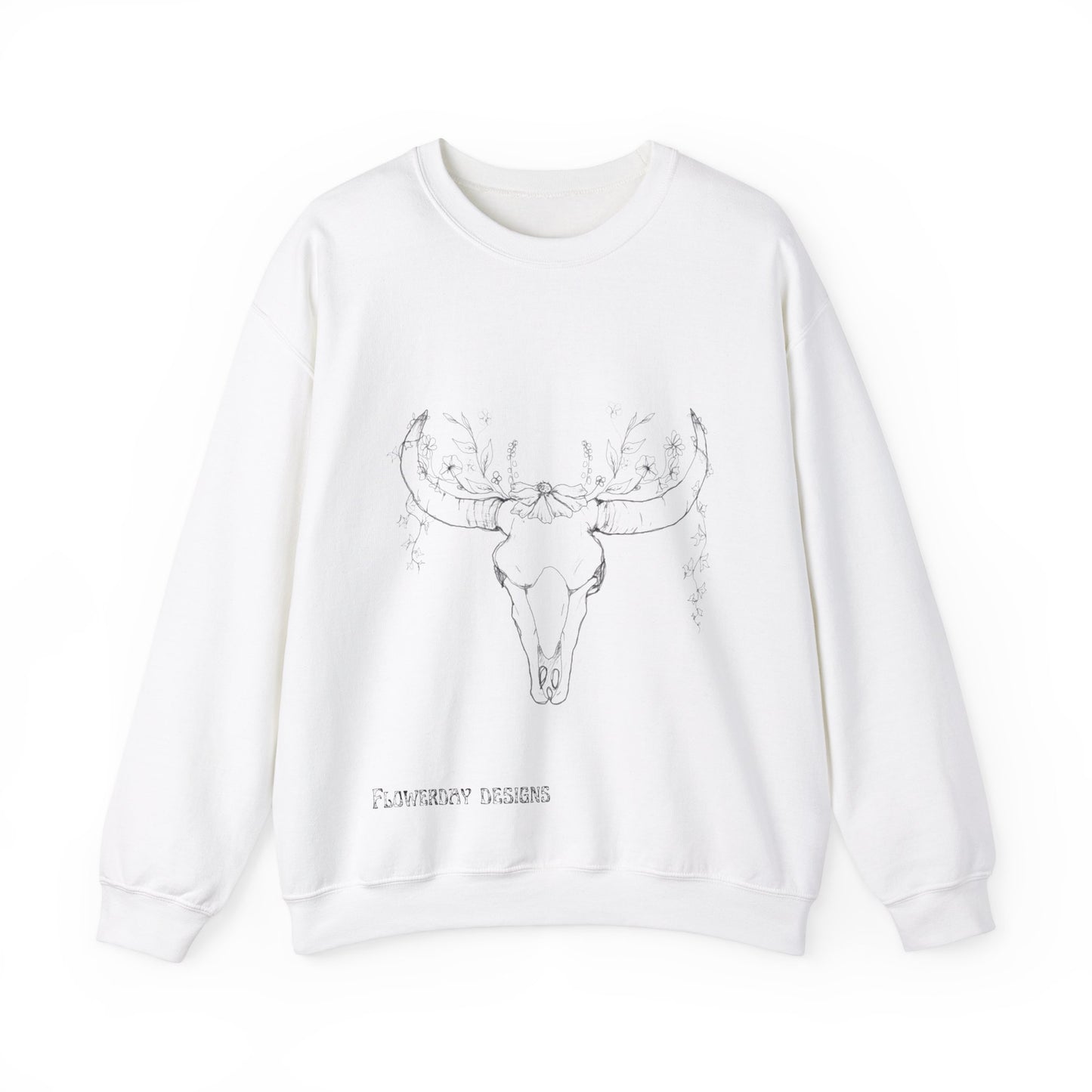 Stag and Flower sweatshirt