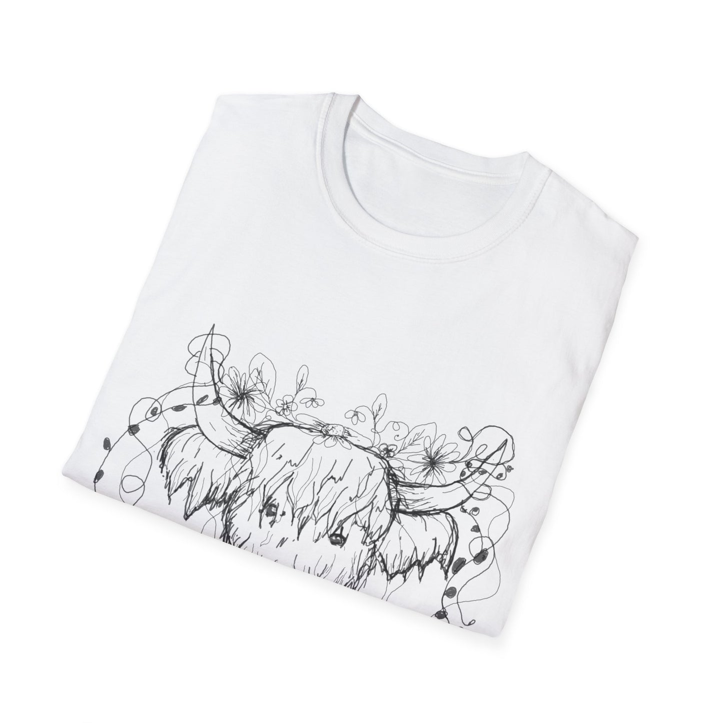 Highland cow Tee